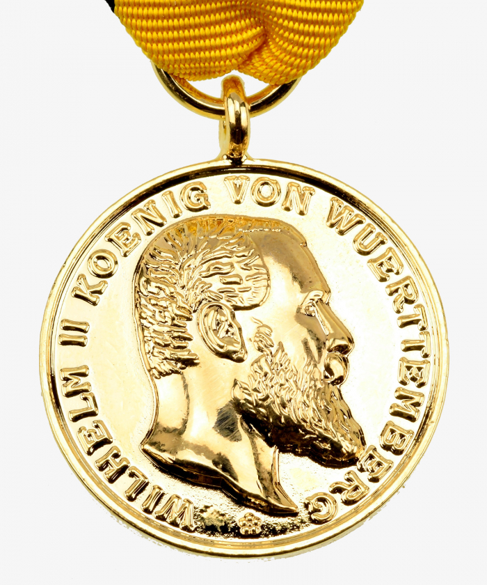 Württemberg, Goldene Militärverdienstmedaille 1892